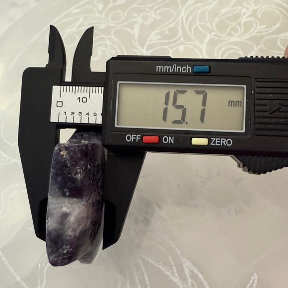 Lepidolite Star Crystal Carving, 44 grams - Picture 11 of 14